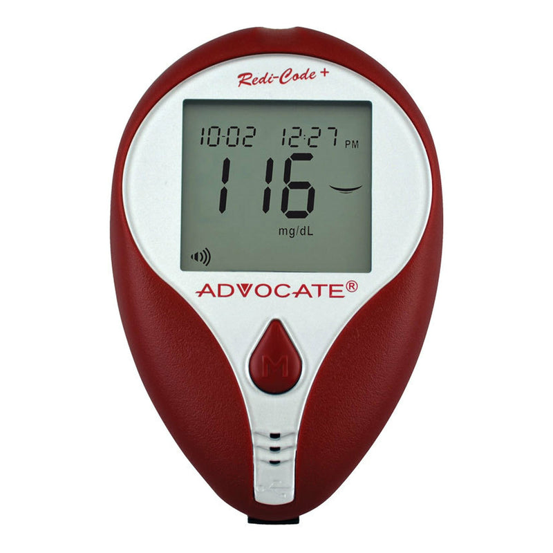 Advocate® Redi-Code® Plus Non-Speaking Gluscose Meter Kit, 1 Each (Diabetes Monitoring) - Img 3