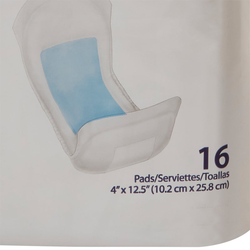 Sure Care Bladder Control Pads, Heavy Absorbency, Adult, Unisex, Disposable, 4 X 12-1/2 Inch, 1 Case of 96 () - Img 4