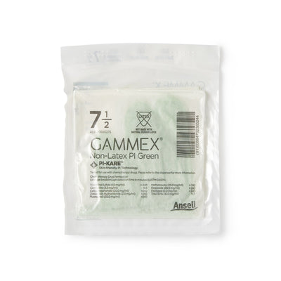 Gammex® Non-Latex PI Green Polyisoprene Surgical Glove, Size 7.5, Light Green, 1 Case of 200 () - Img 3