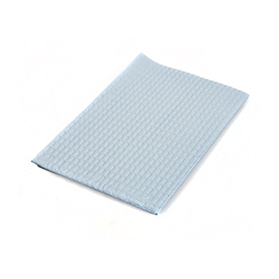 Graham Medical Nonsterile Blue Procedure Towel, 13-1/2 x 19 Inch, 1 Case of 500 (Procedure Towels) - Img 1