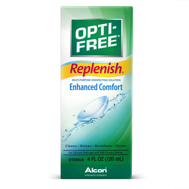 Opti Free® Replenish® Sodium Citrate / Sodium Chloride / Boric Acid Contact Lens Solution, 1 Each (Over the Counter) - Img 2