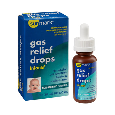 sunmark® Simethicone Infant Gas Relief, 1 oz. Dropper Bottle, 1 Bottle (Over the Counter) - Img 1