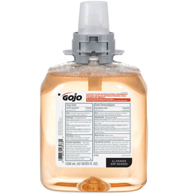 GOJO® Luxury Foam Antibacterial Handwash, Refill Bottle, 1 Case of 4 (Skin Care) - Img 1