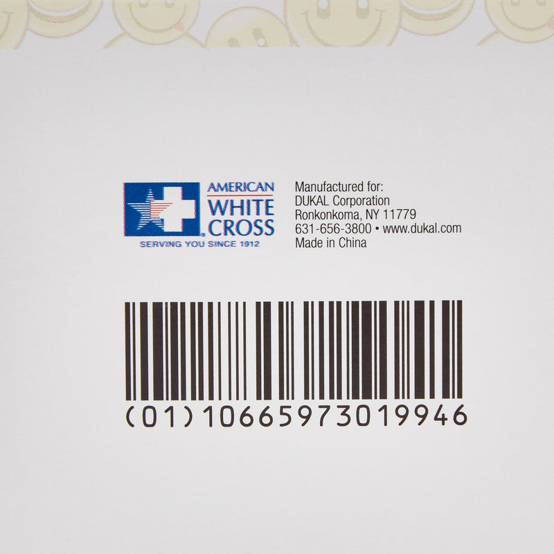 American® White Cross First Aid Emojis Kid Design Adhesive Strip, ¾ x 3 Inch, 1 Box (General Wound Care) - Img 3