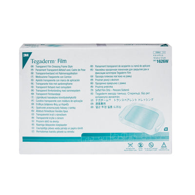 3M™ Tegaderm Transparent Film Dressing, 4 x 4-3/4 Inch, 1 Each () - Img 2