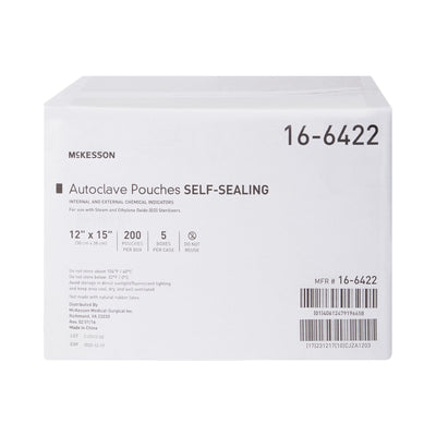 McKesson Sterilization Pouch, 12 x 15 Inch, 1 Box of 200 (Sterilization Packaging) - Img 3