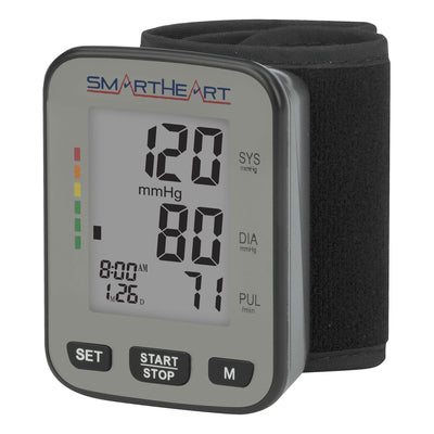 SmartHeart Premium Talking Wrist Blood Pressure Monitor, 1 Case of 12 (Blood Pressure) - Img 4