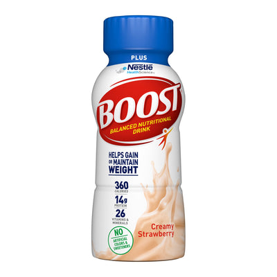 Boost® Plus Strawberry Oral Supplement, 8 oz., 1 Each (Nutritionals) - Img 1