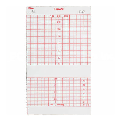 Life Trace® Fetal Monitor Recording Paper, 1 Case of 40 (Diagnostic Recording Paper and Film) - Img 1