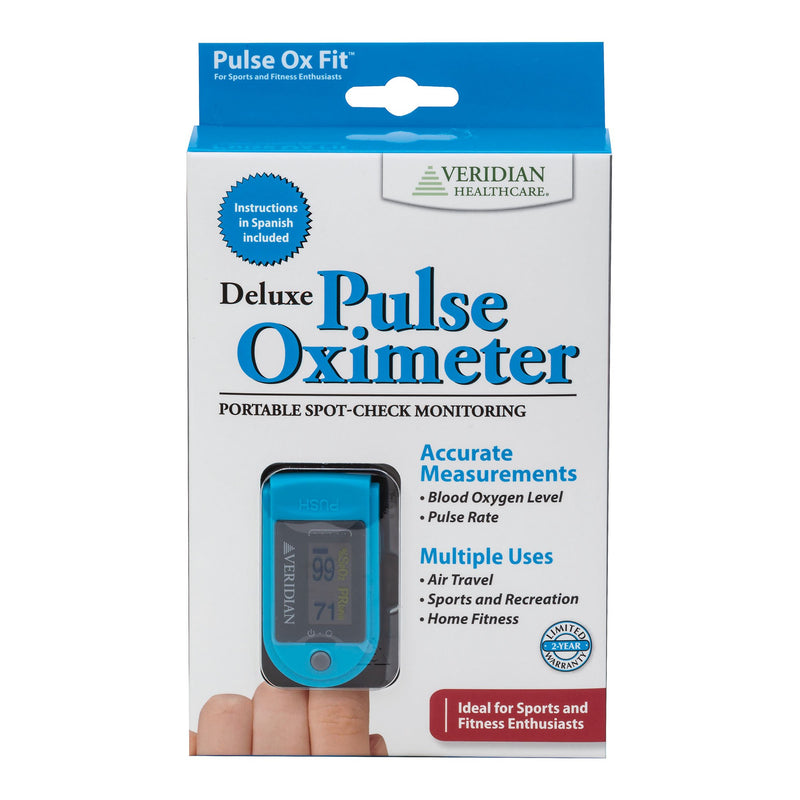 SmartHeart Fingertip Pulse Oximeter for Blood Oxygen Saturation, Deluxe, 1 Case of 24 (Oximetry) - Img 2