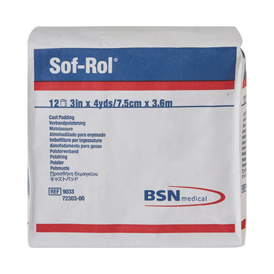 Sof-Rol® White Rayon Cast Padding, 3 Inch x 4 Yard, 1 Bag of 12 (Casting) - Img 2