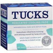 Tucks® Witch Hazel Hemorrhoid Relief, 1 Box of 100 (Over the Counter) - Img 1