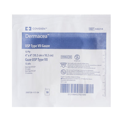 Dermacea™ Sterile USP Type VII Gauze Sponge, 4 x 4 Inch, 1 Case of 1280 (General Wound Care) - Img 2