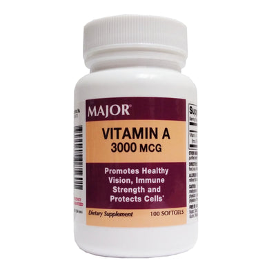 Major® Vitamin A Supplement, 1 Bottle (Over the Counter) - Img 1