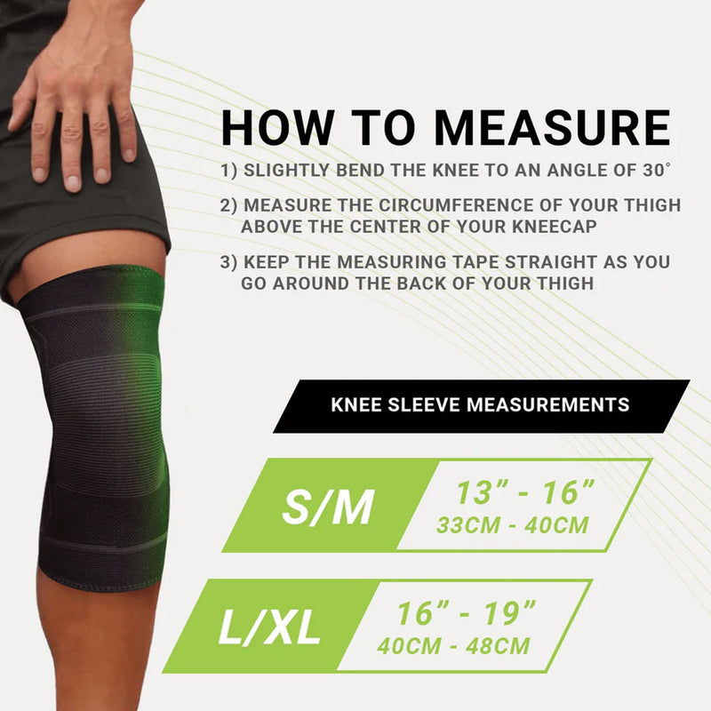 Green Drop Knee Compression Sleeve - Infused Injury Support, S/M, 1 Each (Immobilizers, Splints and Supports) - Img 2