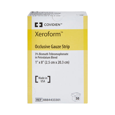 Xeroform™ Occlusive Xeroform Petrolatum Impregnated Dressing, 1 x 8 inch, 1 Box of 50 (Advanced Wound Care) - Img 2