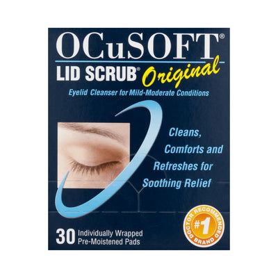 OCuSOFT® Lid Scrub® Eyelid Cleanser, 1 Box (Over the Counter) - Img 1