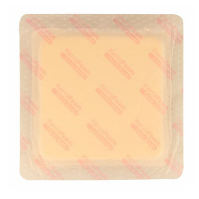 KerraFoam™ Gentle Border Silicone Foam Dressing, 5 x 5 Inch, 1 Each (Advanced Wound Care) - Img 4