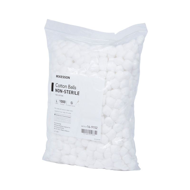 McKesson Cotton Balls, Non-Sterile, White, 1 Bag of 1000 (General Wound Care) - Img 5