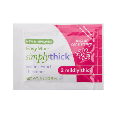 EasyMix SimplyThick Nectar Consistency Instant Food and Beverage Thickener, 6-gram Packet, 1 Box of 200 (Nutritionals) - Img 3