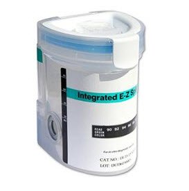 E-Z Split Key® Cup A.D. 5-Drug Panel with Adulterants Drugs of Abuse Test, 1 Box of 25 (Test Kits) - Img 1