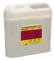 BD Sharps Container, 5.4 Quart, 11-7/10x 11-3/5 x 4-1/2 Inch, 1 Each () - Img 1