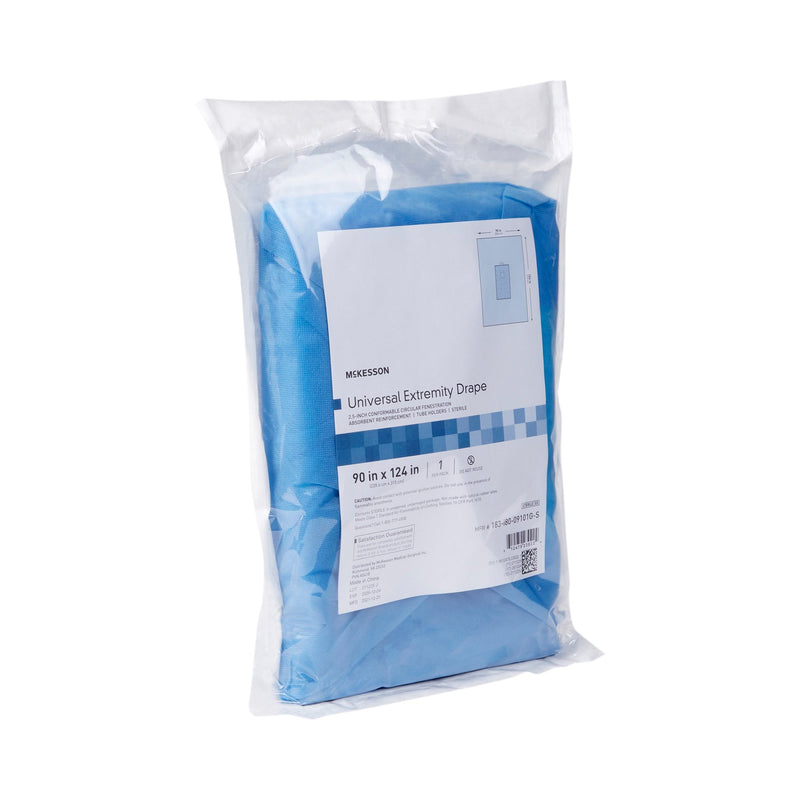 McKesson Sterile Universal Extremity Orthopedic Drape, 90 W x 124 L Inch, 1 Case of 10 (Procedure Drapes and Sheets) - Img 3