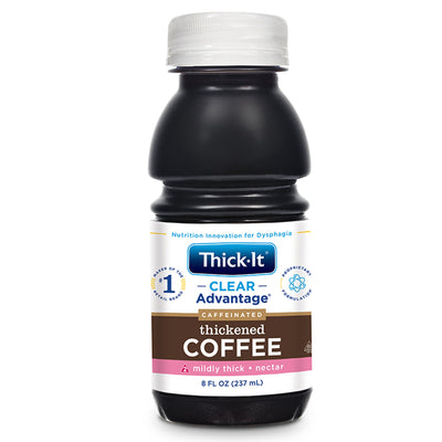 Thick-It® Clear Advantage® Nectar Consistency Coffee Thickened Beverage, 8-ounce Bottle, 1 Case of 24 (Nutritionals) - Img 1