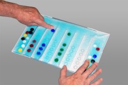 Skil-Care Number-Color Association Pad for Geriatric Sensory Stimulation, 8½ x 14 Inch, 1 Each (Teaching Aids) - Img 1