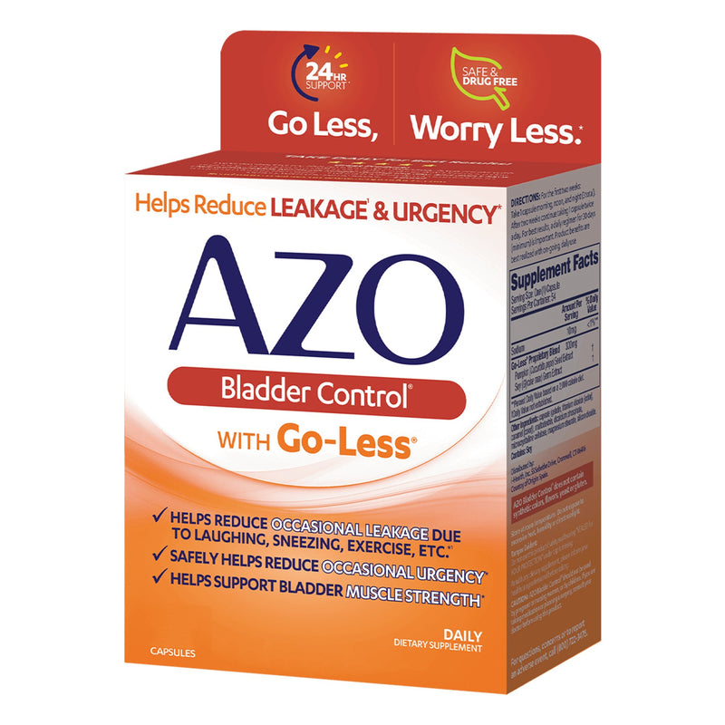 AZO® Bladder Control with Go-Less Capsules, 1 Box (Over the Counter) - Img 3