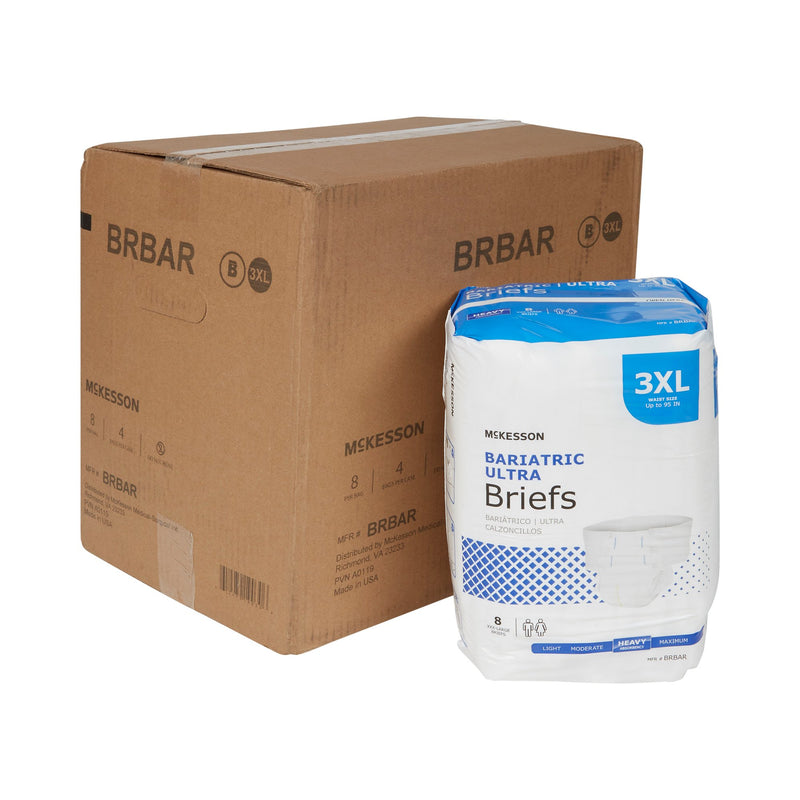 McKesson Ultra Heavy Absorbency Incontinence Brief