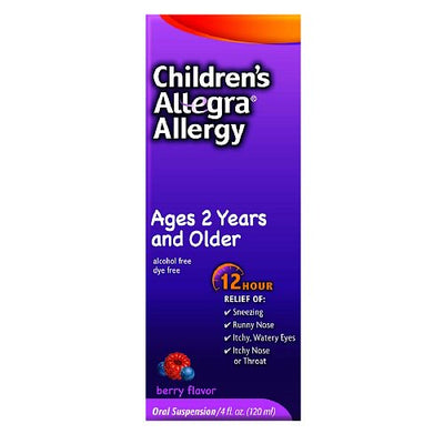 Children's Allegra® Fexofenadine Children's Allergy Relief, 1 Each (Over the Counter) - Img 1