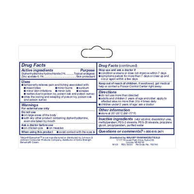 Banophen™ Diphenhydramine HCl / Zinc Acetate Itch Relief, 1 Each (Over the Counter) - Img 2