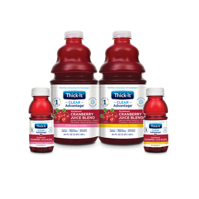 Thick-It® Clear Advantage® Honey Consistency Cranberry Thickened Beverage, 8 oz. Bottle, 1 Each (Nutritionals) - Img 2