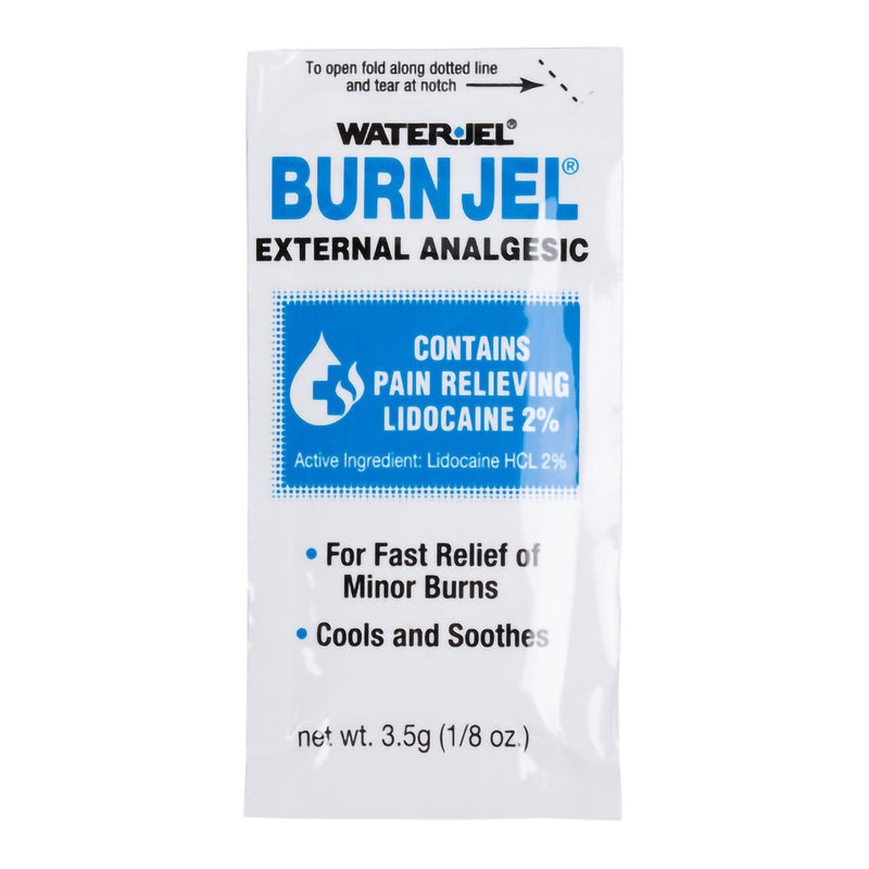 Water Jel® Burn Jel® Burn Relief, 3.5-gram packet, 1 Box of 6 (Over the Counter) - Img 2