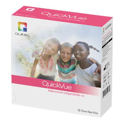 QuickVue® Acute Conjunctivitis (Pink Eye) Infectious Disease Immunoassay Rapid Test Kit, 1 Kit of 10 (Test Kits) - Img 1