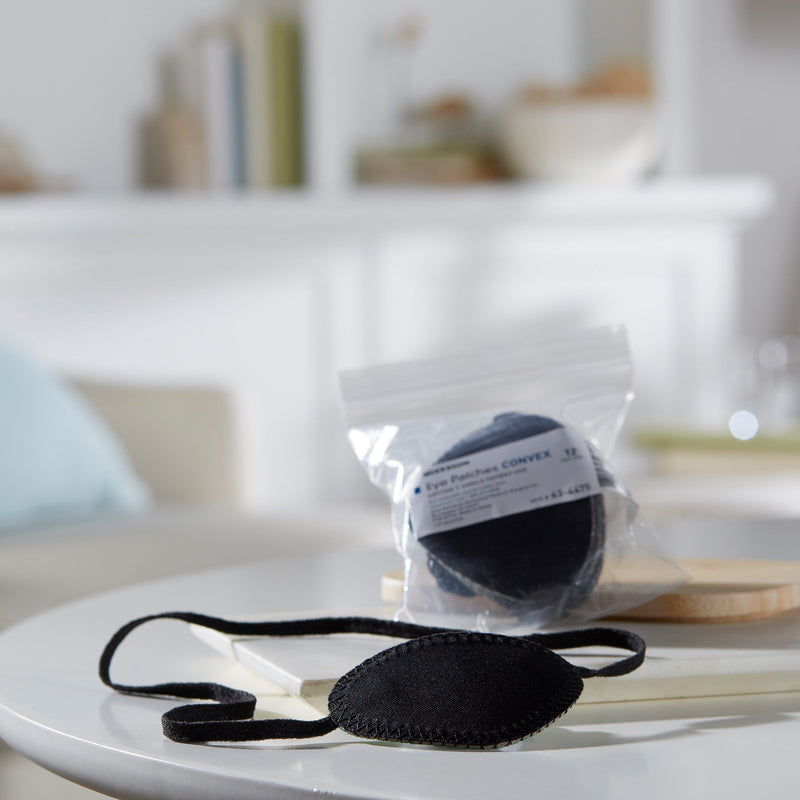 McKesson Convex Eye Patch, One Size Fits Most, 1 Box of 12 (General Wound Care) - Img 4