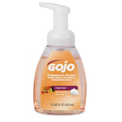 GOJO® Fresh Fruit Scent Premium Foam Antibacterial Handwash, 7.5 oz. Bottle, 1 Case of 6 (Skin Care) - Img 1