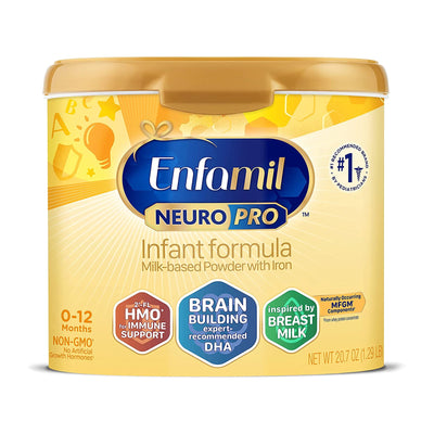 Enfamil NeuroPro™ Infant Formula, 20.7 oz. Canister Powder, 1 Each () - Img 1