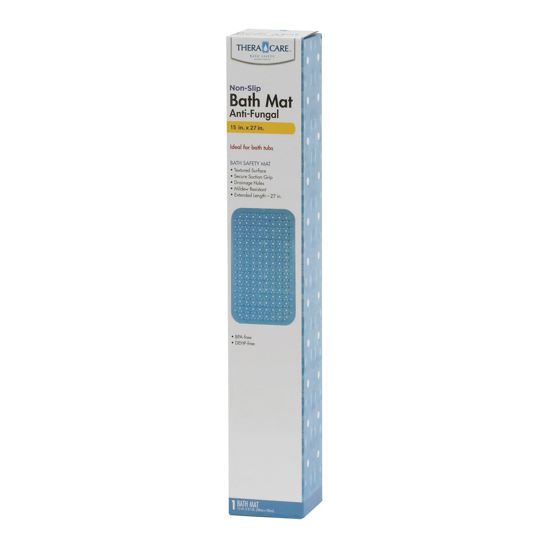 HealthSmart Blue Bath Mat