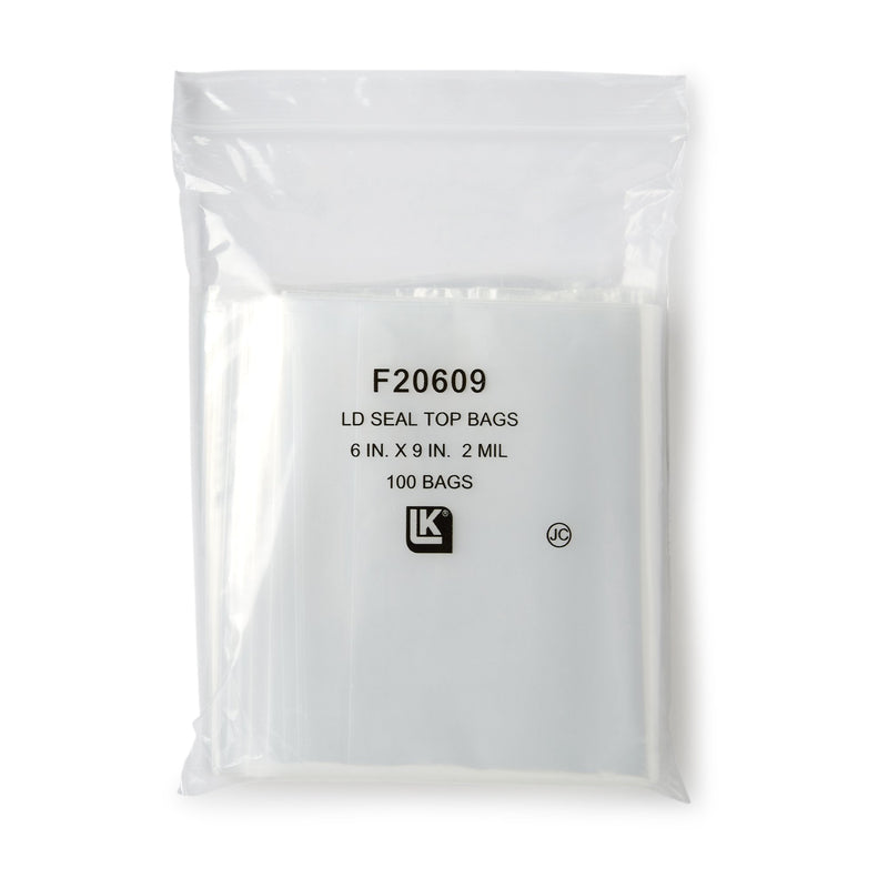 LK® Clear Line Zipper Reclosable Bag, 6 x 9 Inch, 1 Case of 1000 (Bags) - Img 2