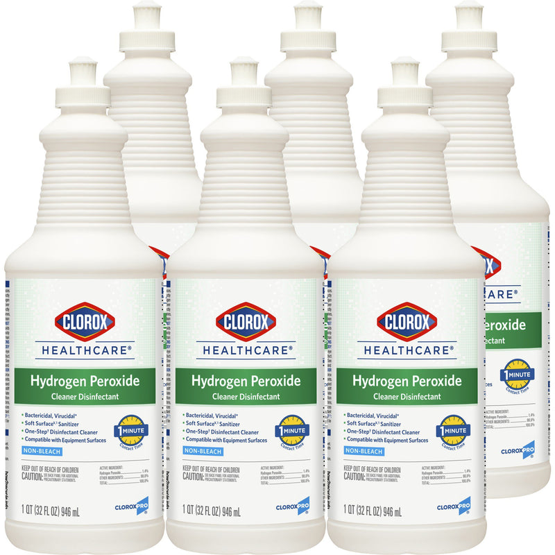 DISINFECTANT, CLOROX HYDROGEN PEROXIDE PULL TOP 32OZ (6BT/CS (Cleaners and Disinfectants) - Img 5