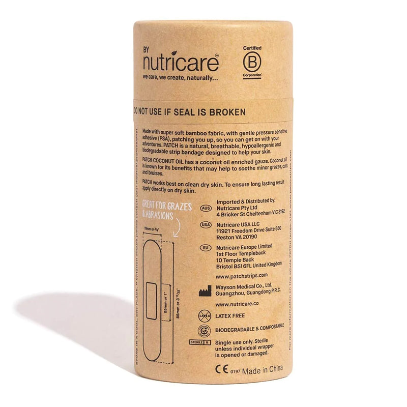 Patch™ Kids (Panda Design) Adhesive Strip with Coconut Oil, 3/4 x 3 Inch, 1 Case of 24 (General Wound Care) - Img 2