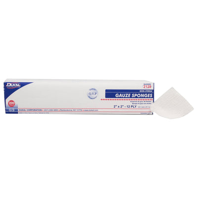 Dukal™ NonSterile Gauze Sponge, 2 x 2 Inch, 1 Case of 8000 (General Wound Care) - Img 1