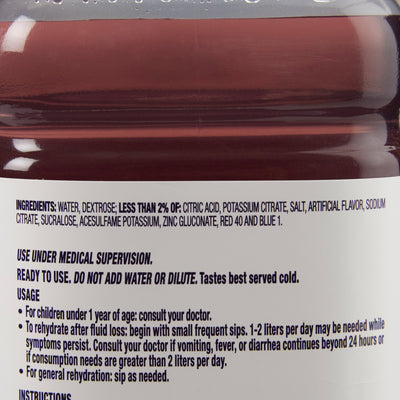 Pedialyte® Grape Oral Electrolyte Solution, 1 Liter, 1 Each () - Img 2