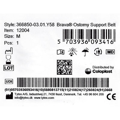 Brava® Ostomy Support Belt, 1 Box (Ostomy Accessories) - Img 4