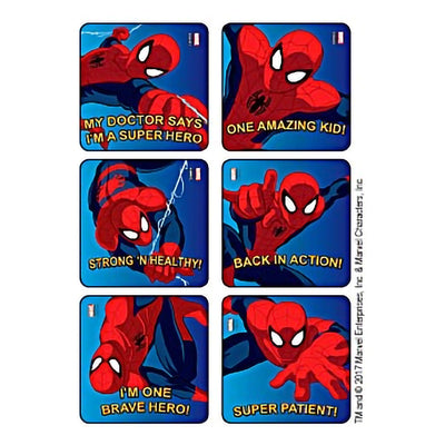 Medibadge® KLS™ Spider-Man Strong n Healthy Stickers, 1 Roll (Stickers and Coloring Books) - Img 1