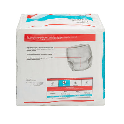 Sure Care™ Plus Heavy Absorbent Underwear, Extra Large, 1 Bag of 14 () - Img 4