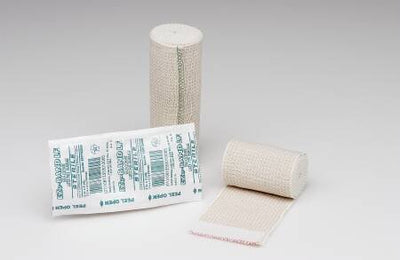 EZe-Band® LF Double Hook and Loop Closure Elastic Bandage, 4 Inch x 5 Yard, 1 Case of 36 (General Wound Care) - Img 1