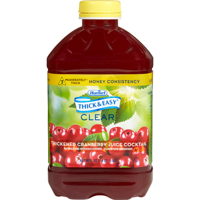 Thick & Easy® Clear Honey Consistency Cranberry Thickened Beverage, 46 oz. Bottle, 1 Each (Nutritionals) - Img 1